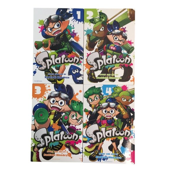 Splatoon Book Series #1-12 by Sankiehi Hinodeya Manga Comic English - Picture 4 of 9